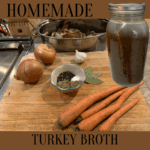 Ingredients of broth