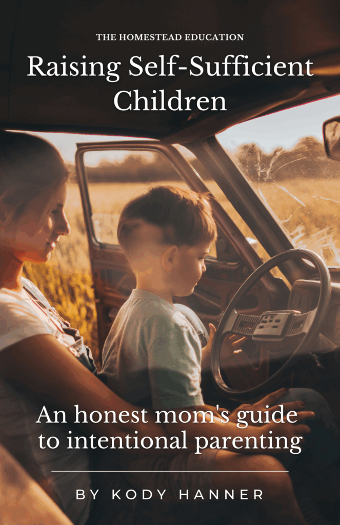 teen teaching child how to drive, self sufficient kids