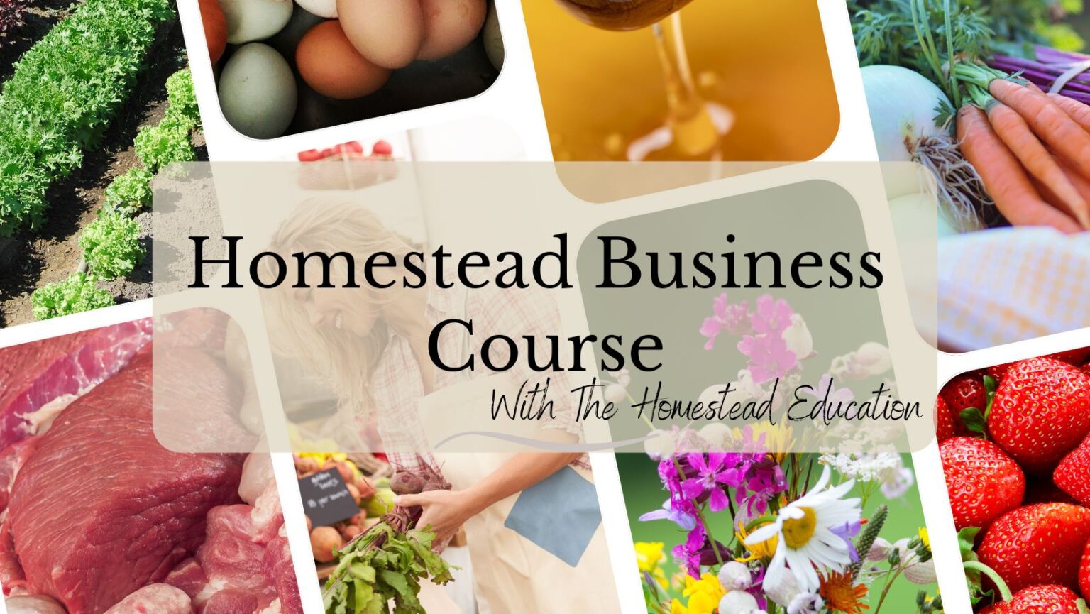 Homestead Education Courses - Homestead Agriculture Curriculum | The ...