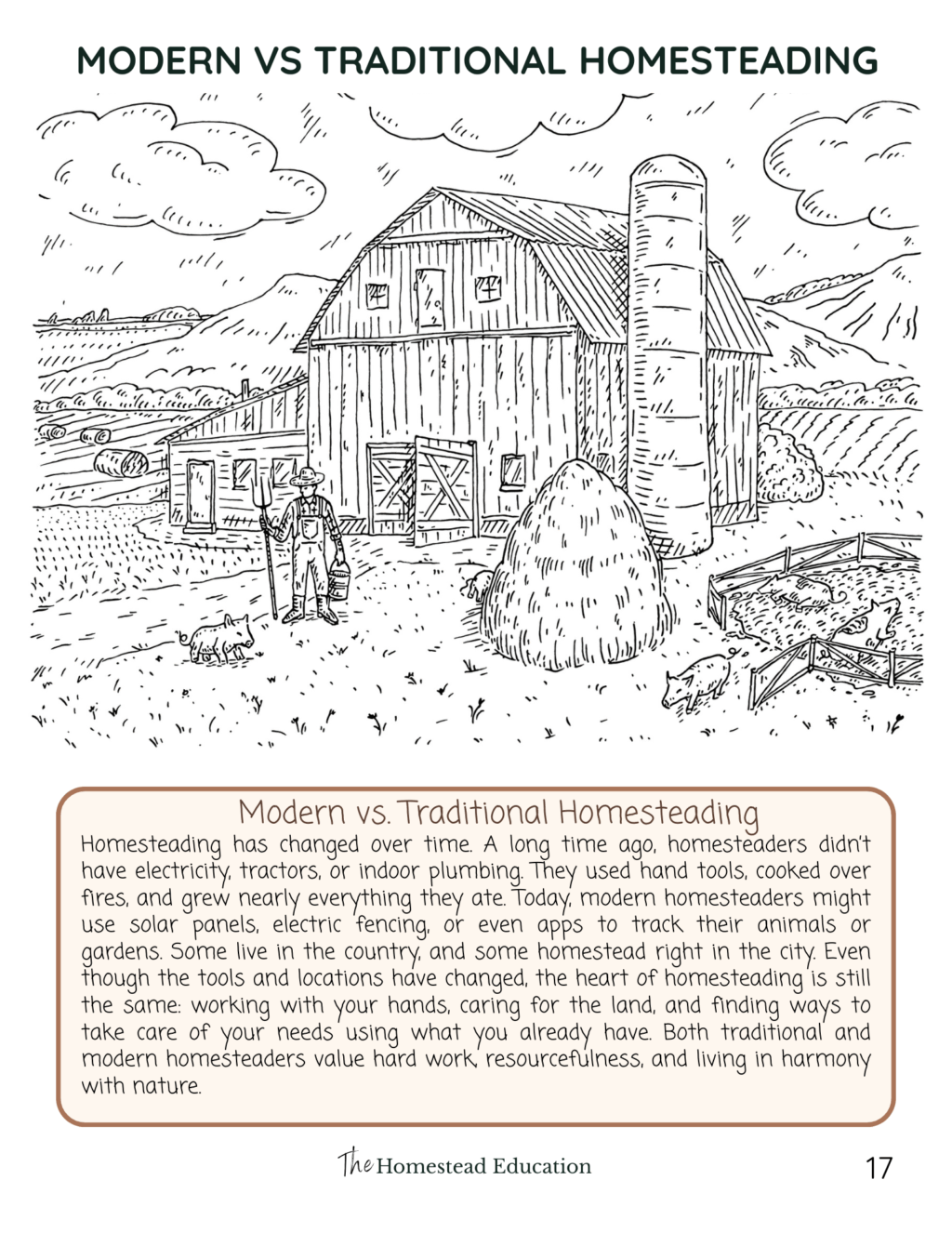 seasons on the homestead summer activity book