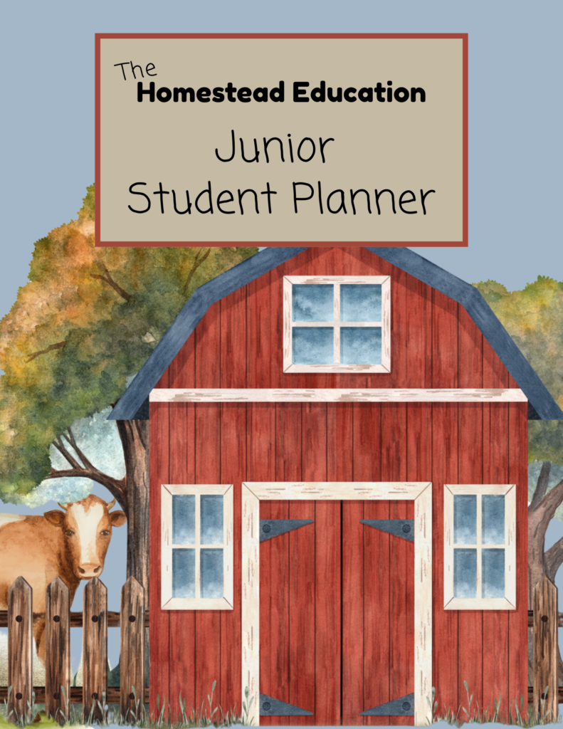Student Planner with barn cover