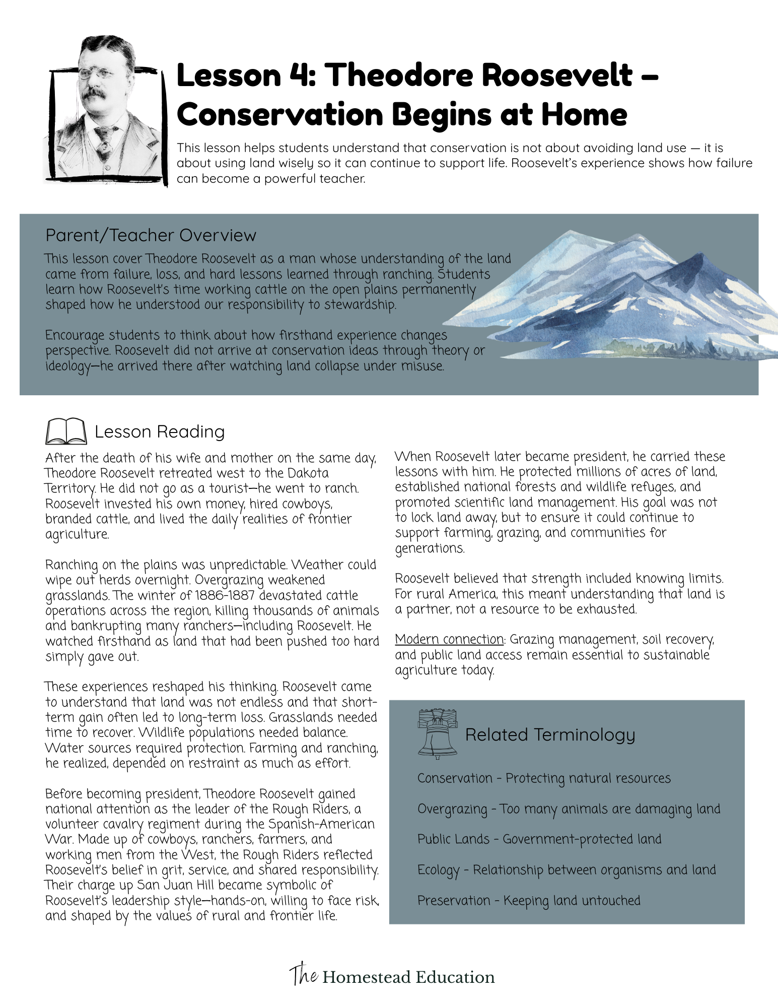 the agricultural history of united states presidents