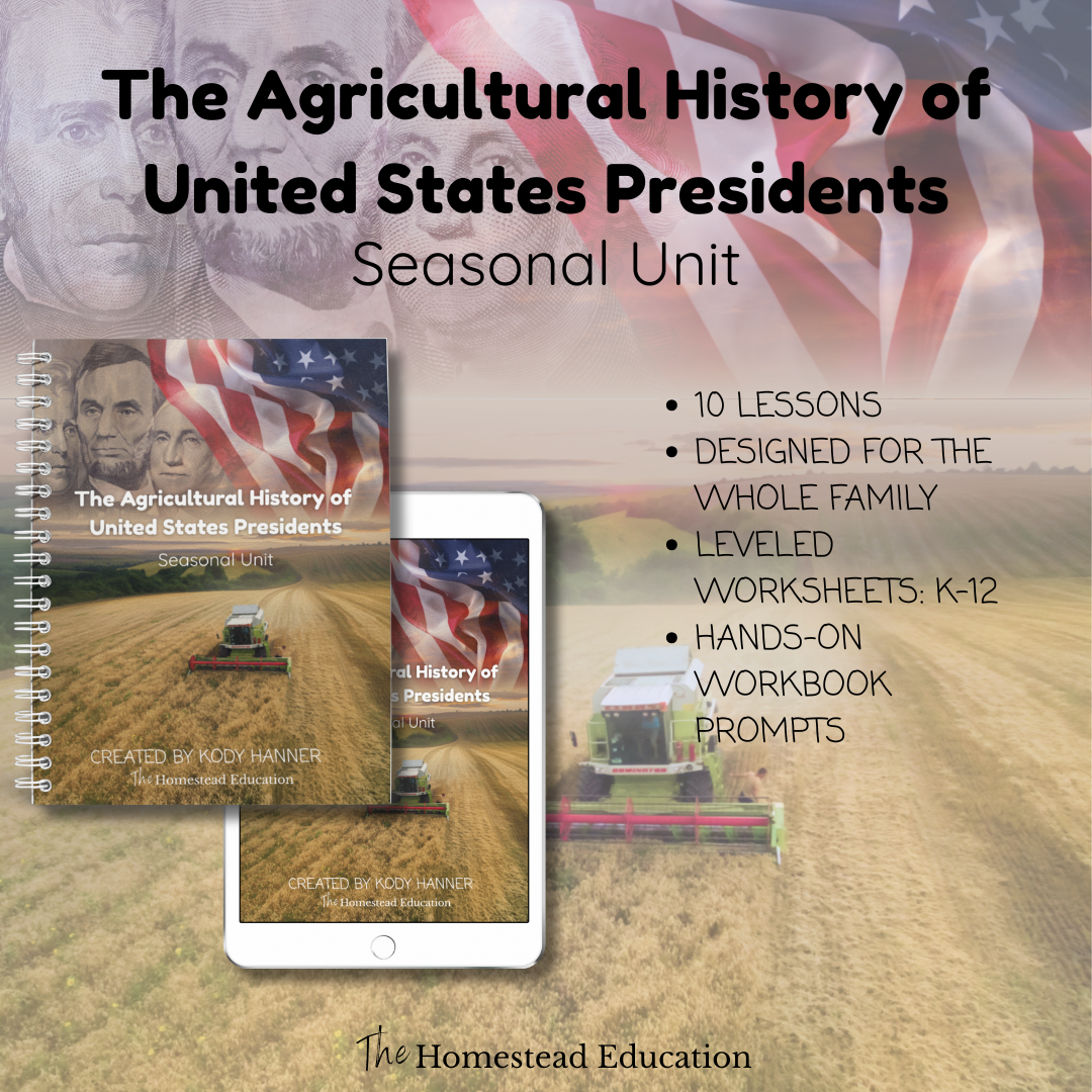 the agricultural history of united states presidents