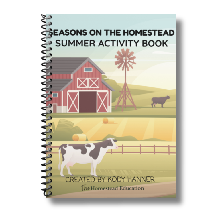 Summer on the Homestead Activity Book